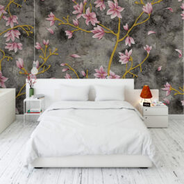 Premium Floral Wallpaper Roll for Covering Living Room Bedroom Walls